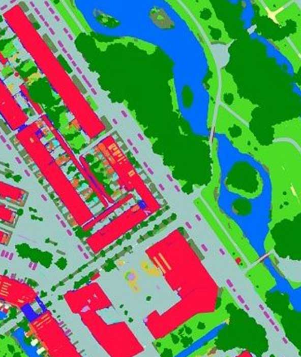 Land cover map of Haag 