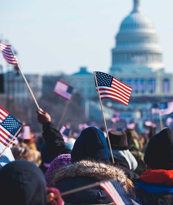 Amtseinführung des US-Präsidenten in Washington D.C.