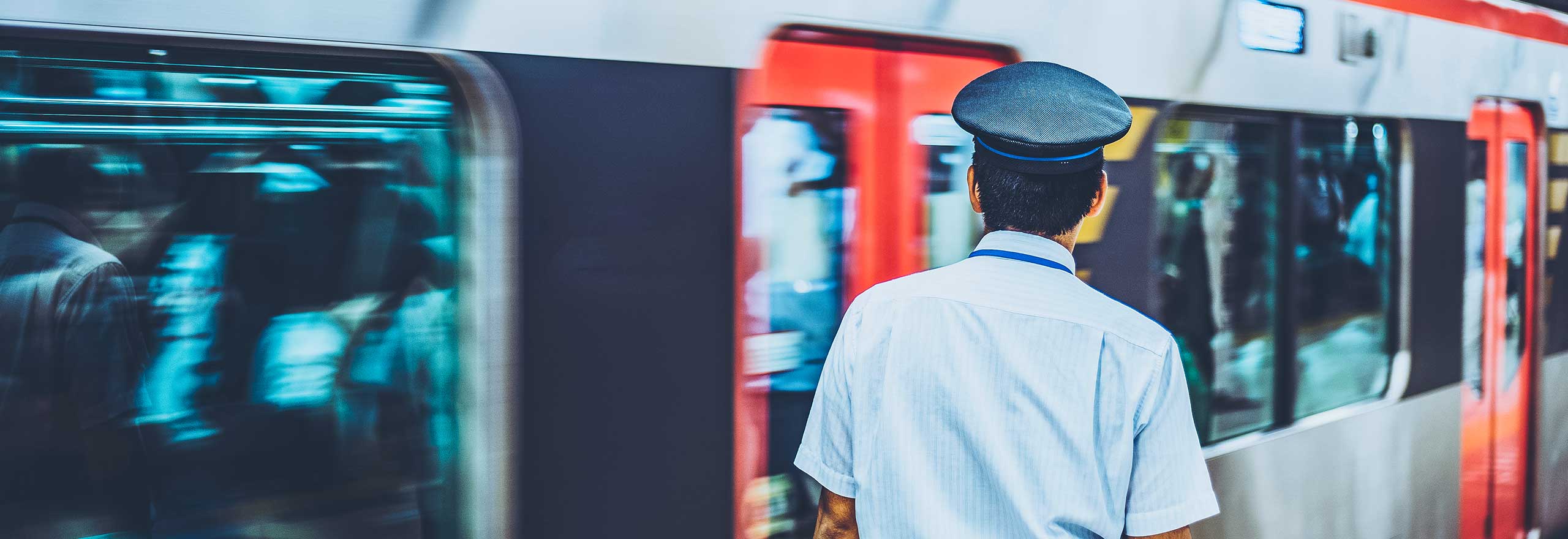 Plataforma de supervisión de oficiales de policía de ferrocarril ligero 