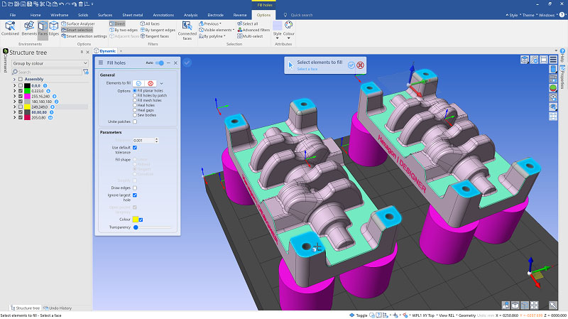 DESIGNER 2023.1 Nieuwe gebruikersinterface