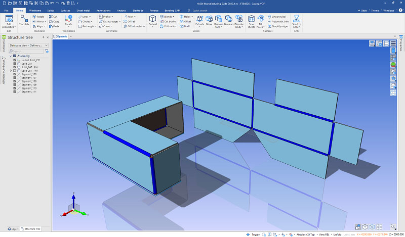 DESIGNER 2022.4 Sheet metal 