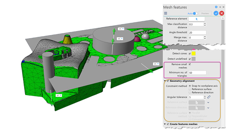 Mesh Features