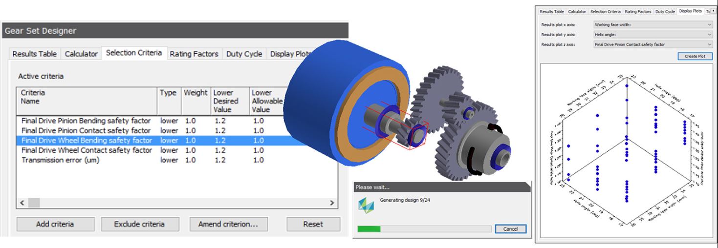 Gear design