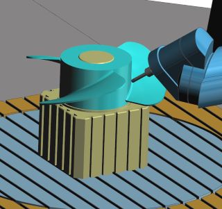 6軸工作機械の構成