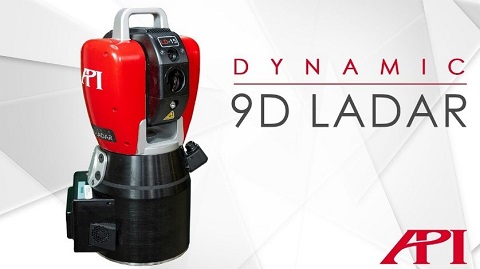 API Dynamic 9D Ladar is now supported for use within SpatialAnalyzer