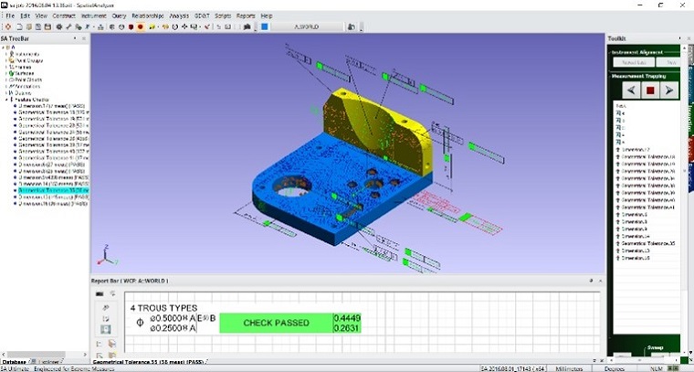 SpatialAnalyzer in action 1