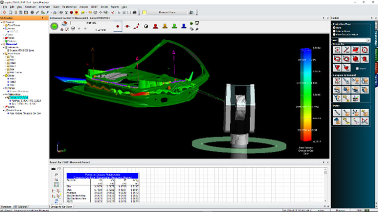 SpatialAnalyzer in action 3