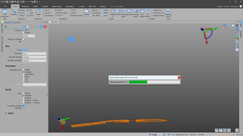 Import Multiple Point Clouds Simultaneously